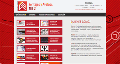 Desktop Screenshot of peritajesyavaluos.com.mx